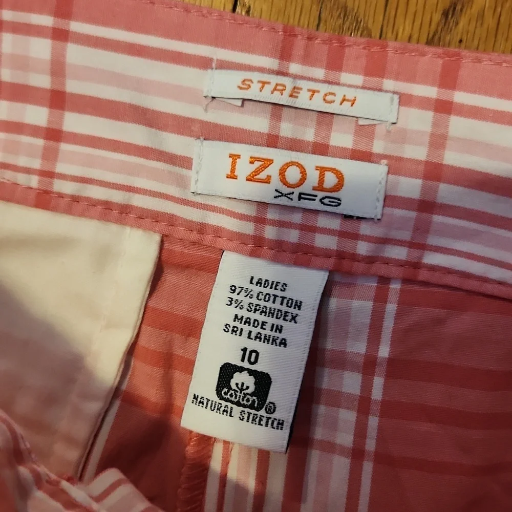 IZOD golf shorts womens size 10 NWOT - Picture 3 of 4